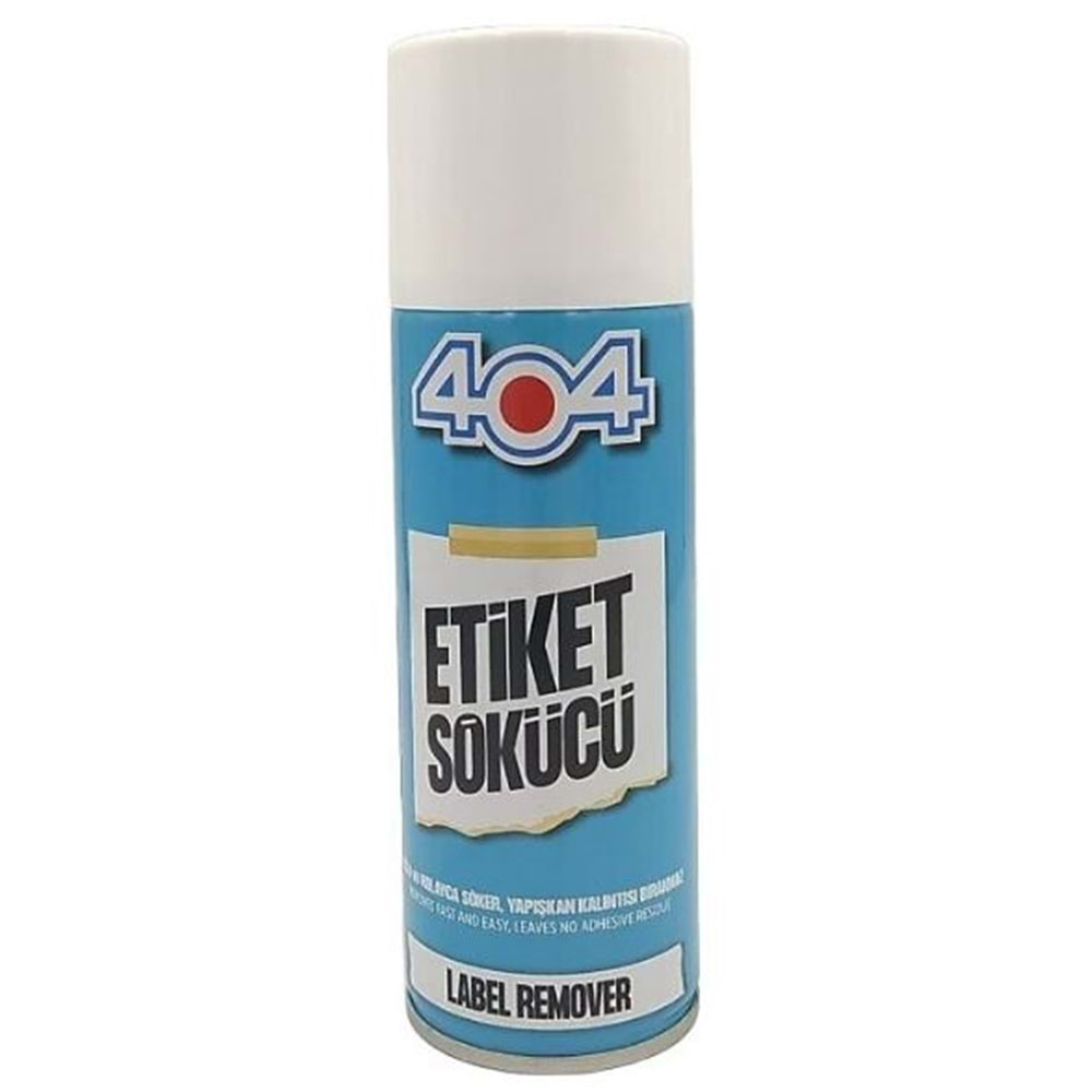 404 Etiket Sökücü Sprey 200 ml