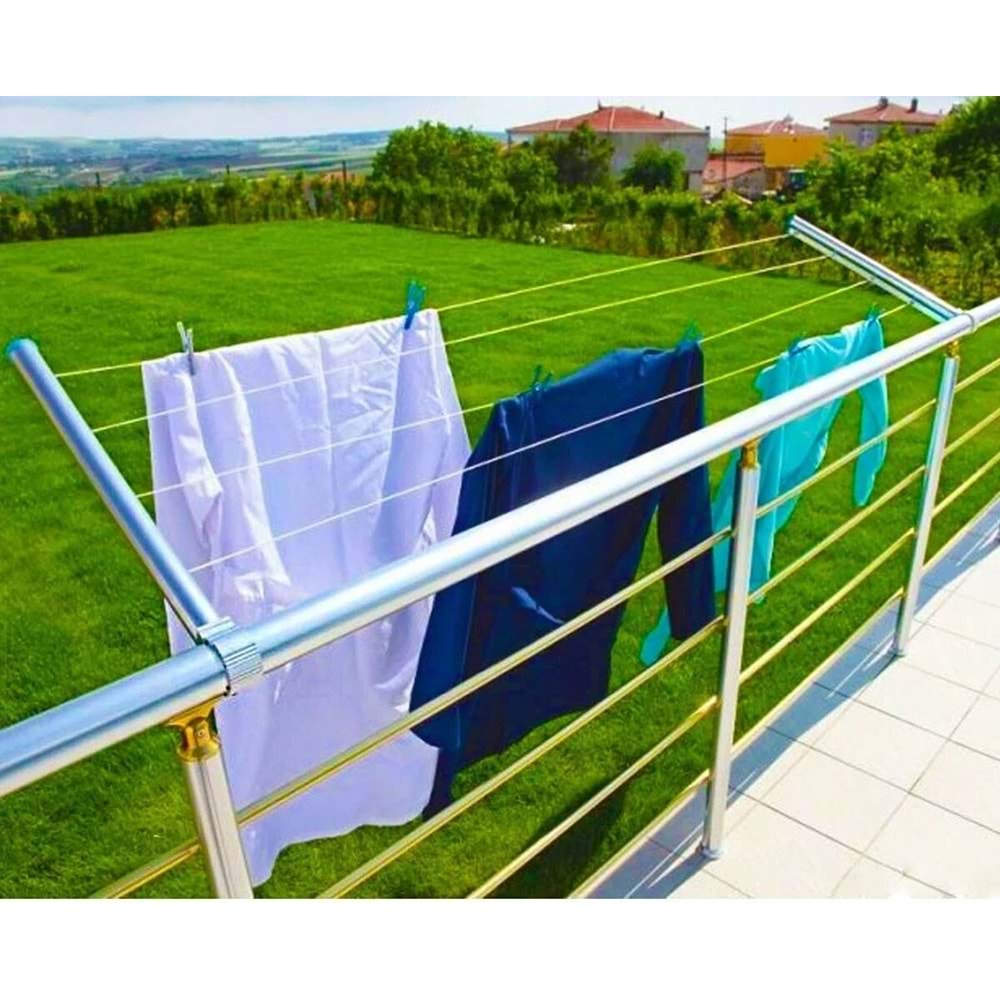 Alüminyum Yuvarlak Çamaşırlık Balkon Çamaşırlığı