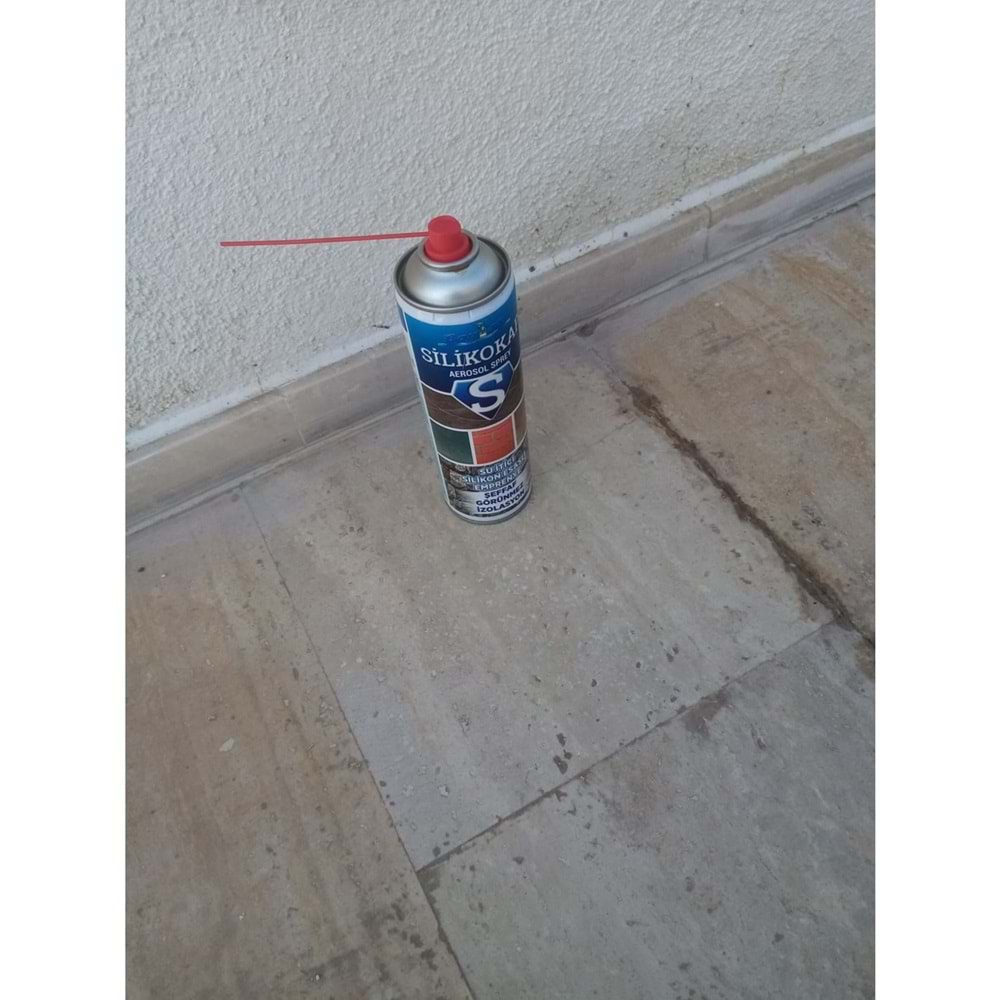 Silikokap Aerosol Şeffaf Su İzolasyon Spreyi 400 ML