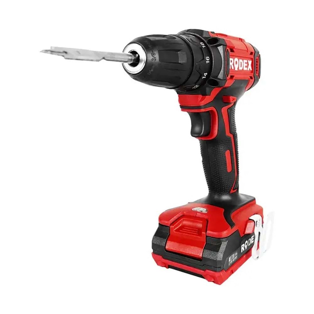Rodex RDX3365 Akülü Şarjlı Vidalama Matkap 18V 2.0Ah