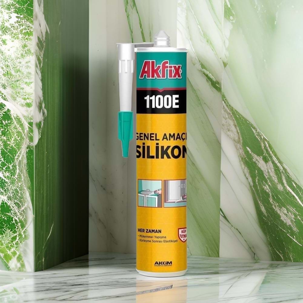 Akfix 1100E Silikon Gri 280gr