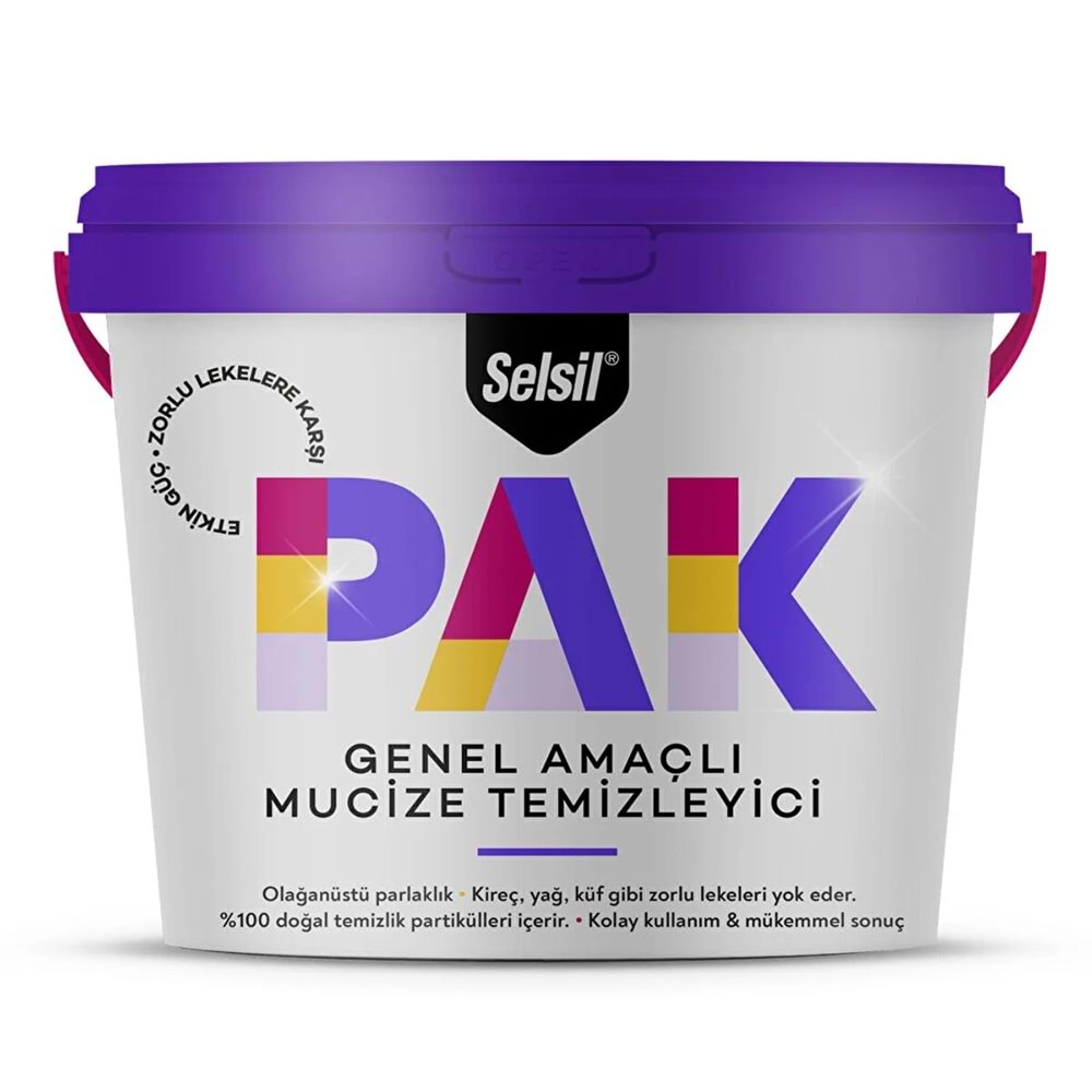 Selsil PAK Krem Genel Amaçlı Mucize Temizleyici 500gr