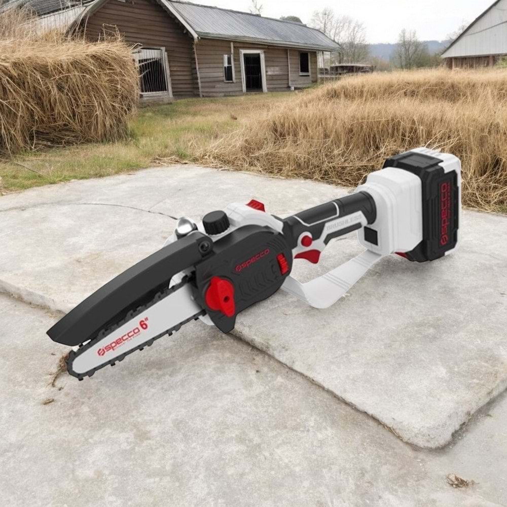 Specco Akülü Kömürsüz El Testeresi 20V 2.0Ah