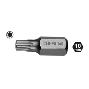 Cer-pa X-Plus H10 Torx Bits Ucu 30mm T40