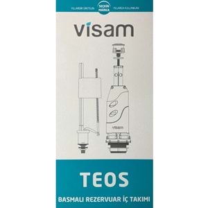 Visam Teos Rezervuar Basmalı İç Takımı Zeplin Flatörlü