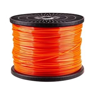 Veta Tırpan Misinası 4 Köşe Kare Turuncu 4.0mm x 566mt