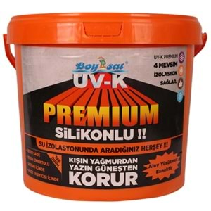 UV-K Premium Silikonlu Su Yalıtım Boyası Beyaz 1 KG