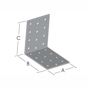 Masa Gönye Sac Köşebent 60x120x120