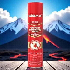 Sibax SB112 Yangın Söndürücü Sprey 1000ml