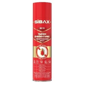 Sibax SB112 Yangın Söndürücü Sprey 600ml