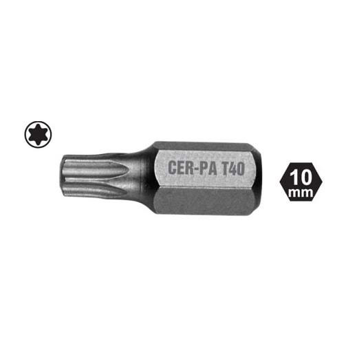 Cer-pa X-Plus H10 Torx Bits Ucu 30mm T60
