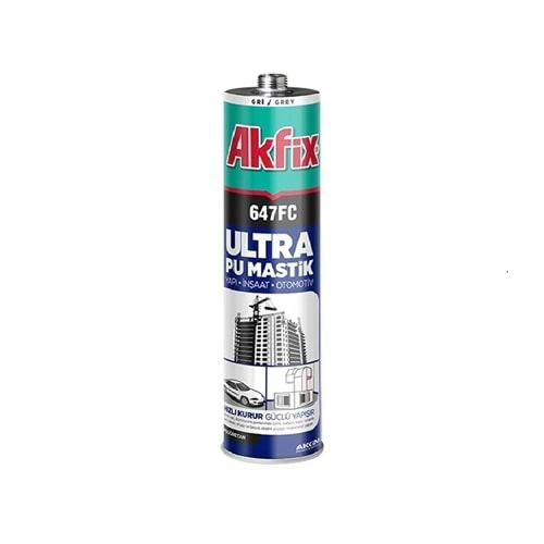 Akfix Pu Mastik P647FC Ultra Beyaz 280ml