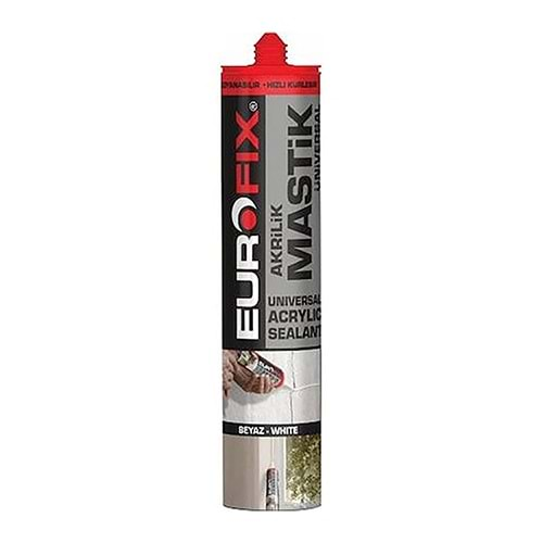 Eurofix Akrilik Mastik Beyaz 450gr