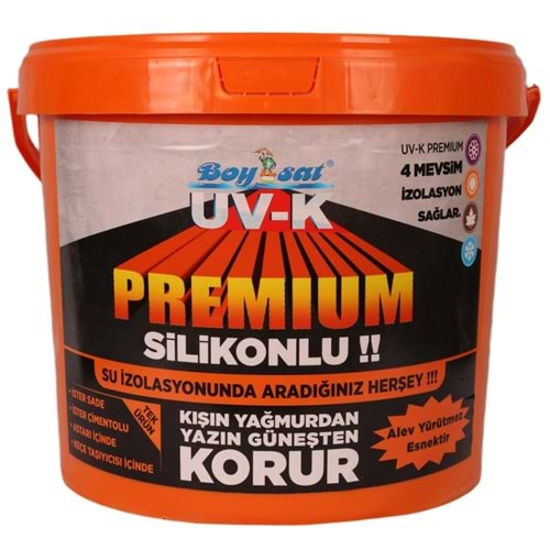 UV-K Premium Silikonlu Su Yalıtım Boyası Beyaz 1 KG