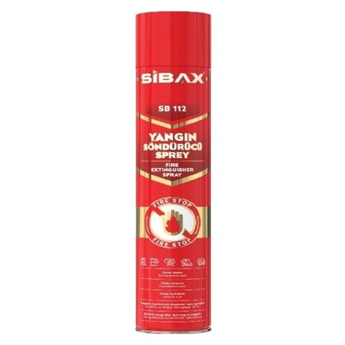Sibax SB112 Yangın Söndürücü Sprey 1000ml