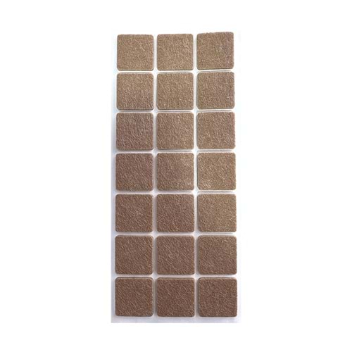 Zemin Koruyucu Yapışkanlı Keçe 30x30mm Kare