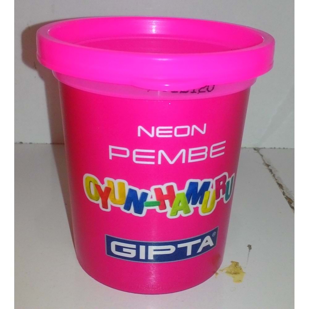 GIPTA | OYUN HAMURU TEKLİ NEON PEMBE 140 gr