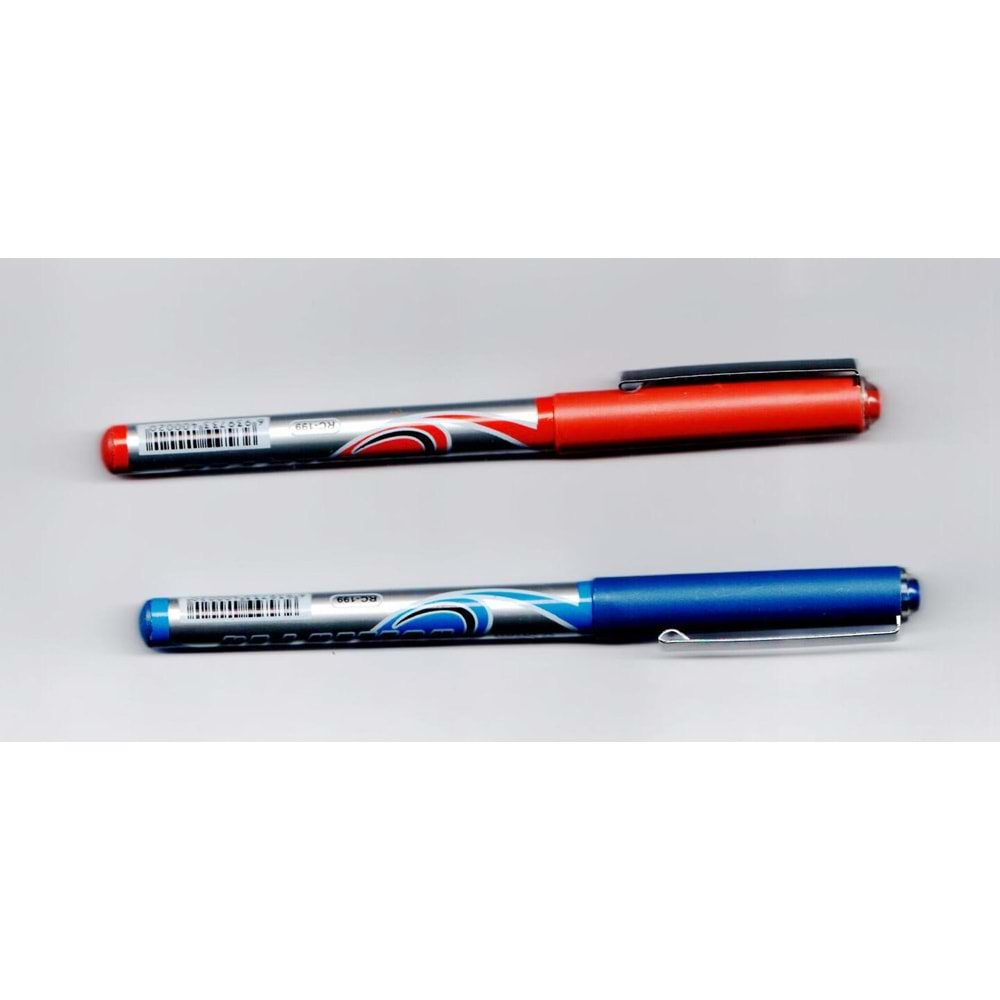 RICHENG | ROLLER PEN PİLOT KALEM 0.5 mm MAVİ - KIRMIZI