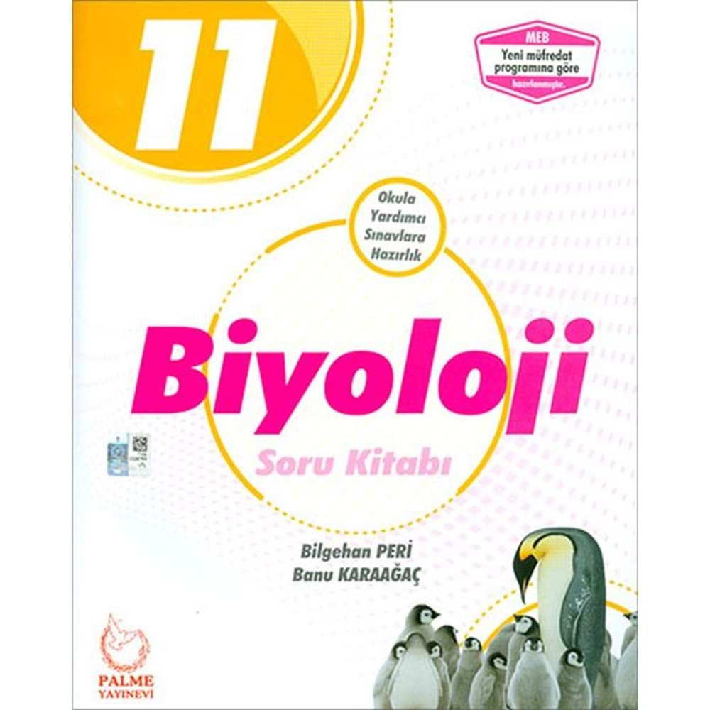 PALME | 11.SINIF BİYOLOJİ SORU KİTABI - 2025