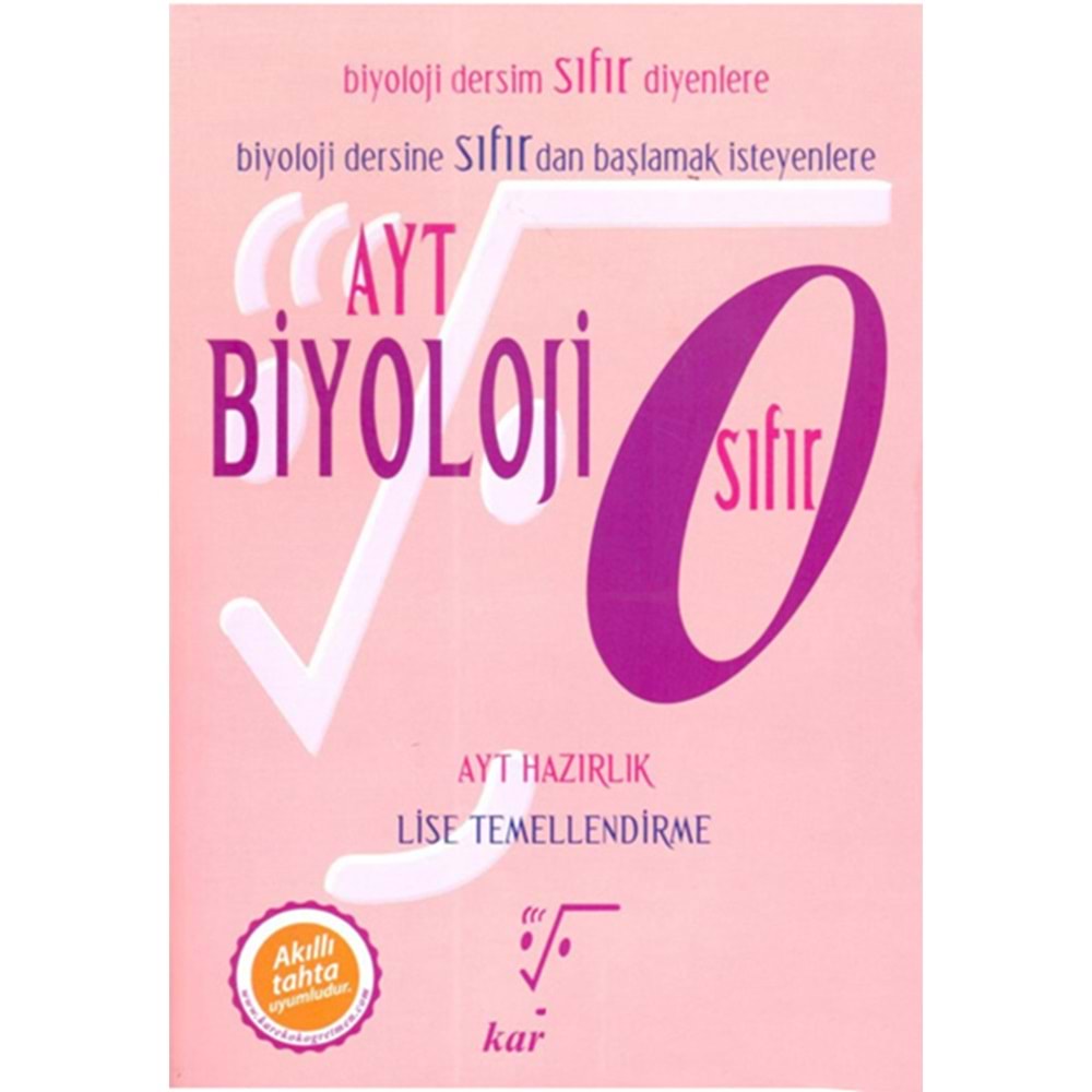 KAREKÖK | AYT BİYOLOJİ SIFIR -2026