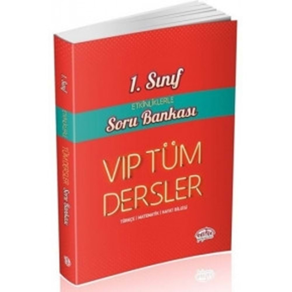 EDİTÖR | 1. SINIF VIP TÜM DERSLER ETKİNLİKLERLE SORU BANKASI - 2022