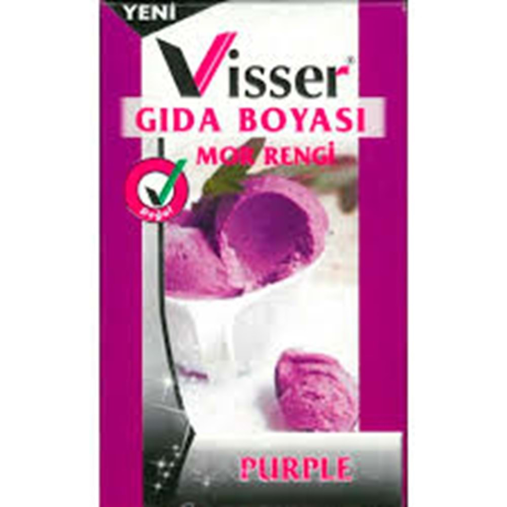 VİSSER | GIDA BOYASI MOR