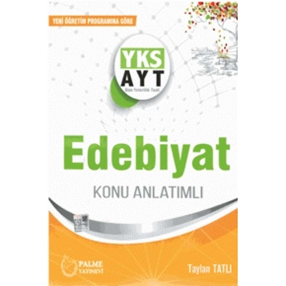 PALME | YKS AYT EDEBİYAT KONU KİTABI - 2022