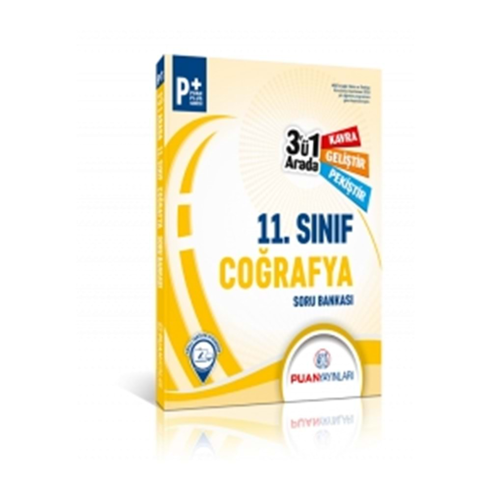 PUAN | 11.SINIF COĞRAFYA 3'Ü 1 ARADA SORU BANKASI - 2023