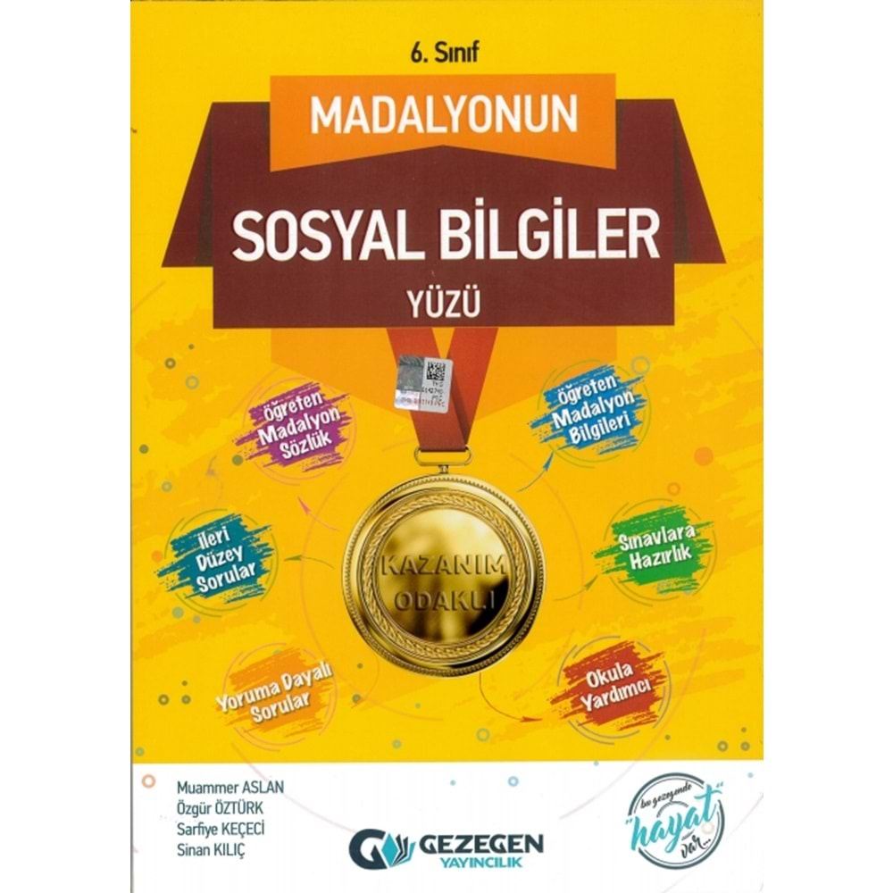 GEZEGEN | 6.SINIF SOSYAL BİLGİLER MADALYONUN SOSYAL BİLGİLER YÜZÜ - 2022