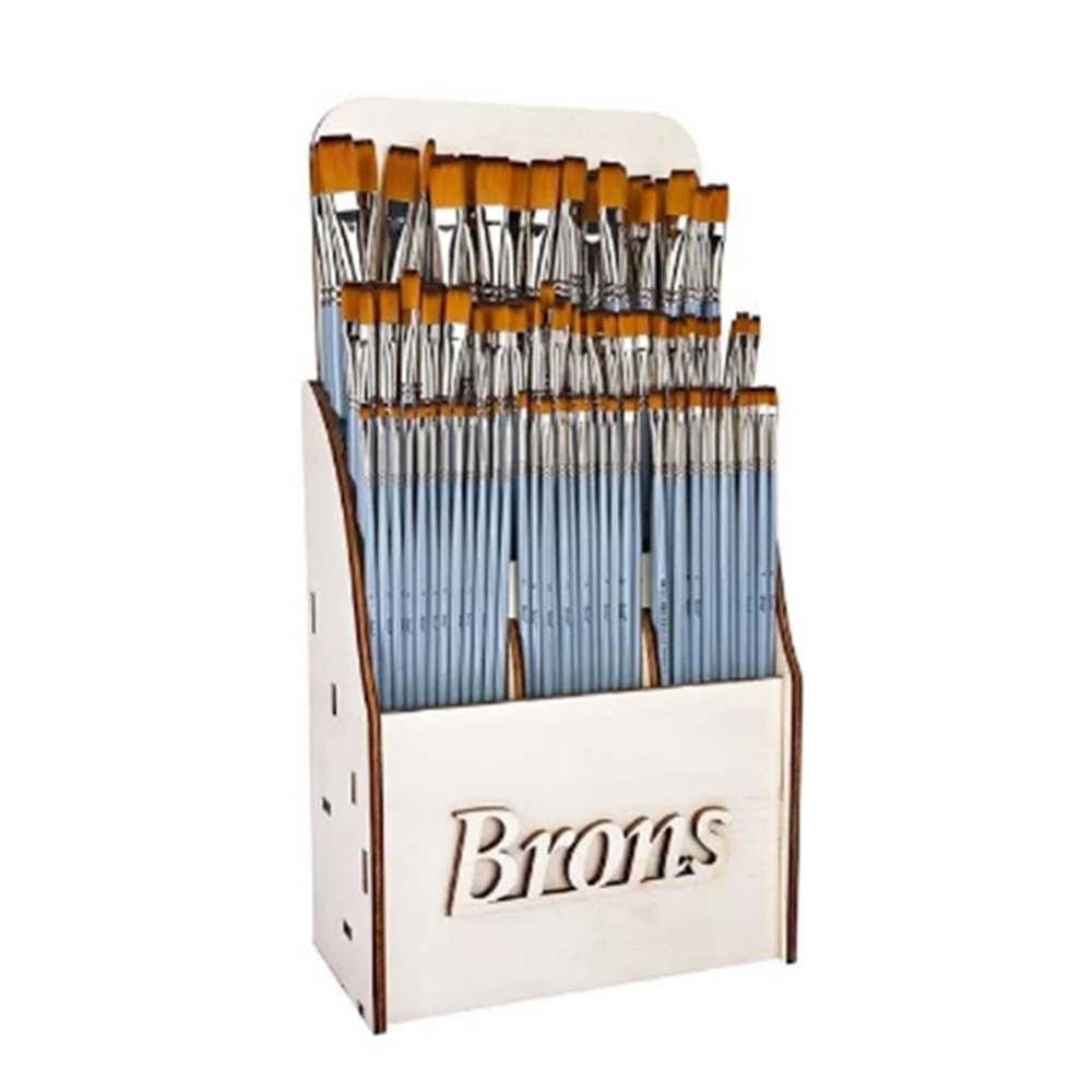 BRONS | 200F SERİSİ YAGLİ FİRCA NO:0 - BR-780