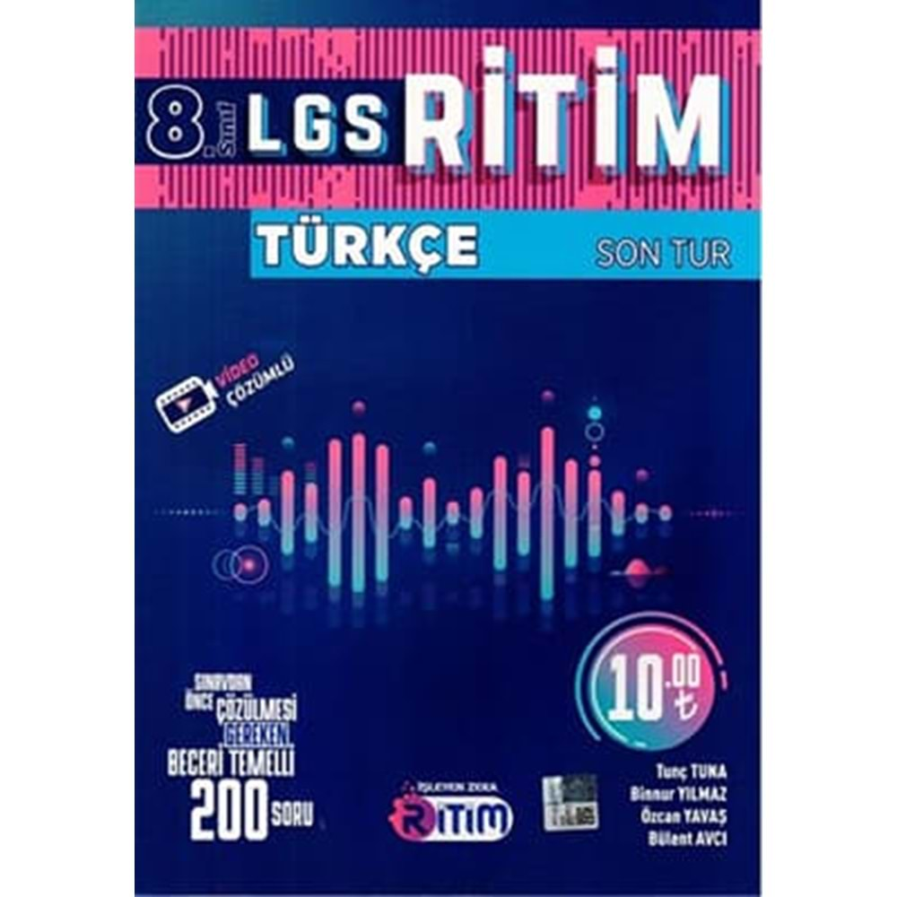 İŞLEYENZEKA | 8.SINIF LGS SON TUR TÜRKÇE - 2022