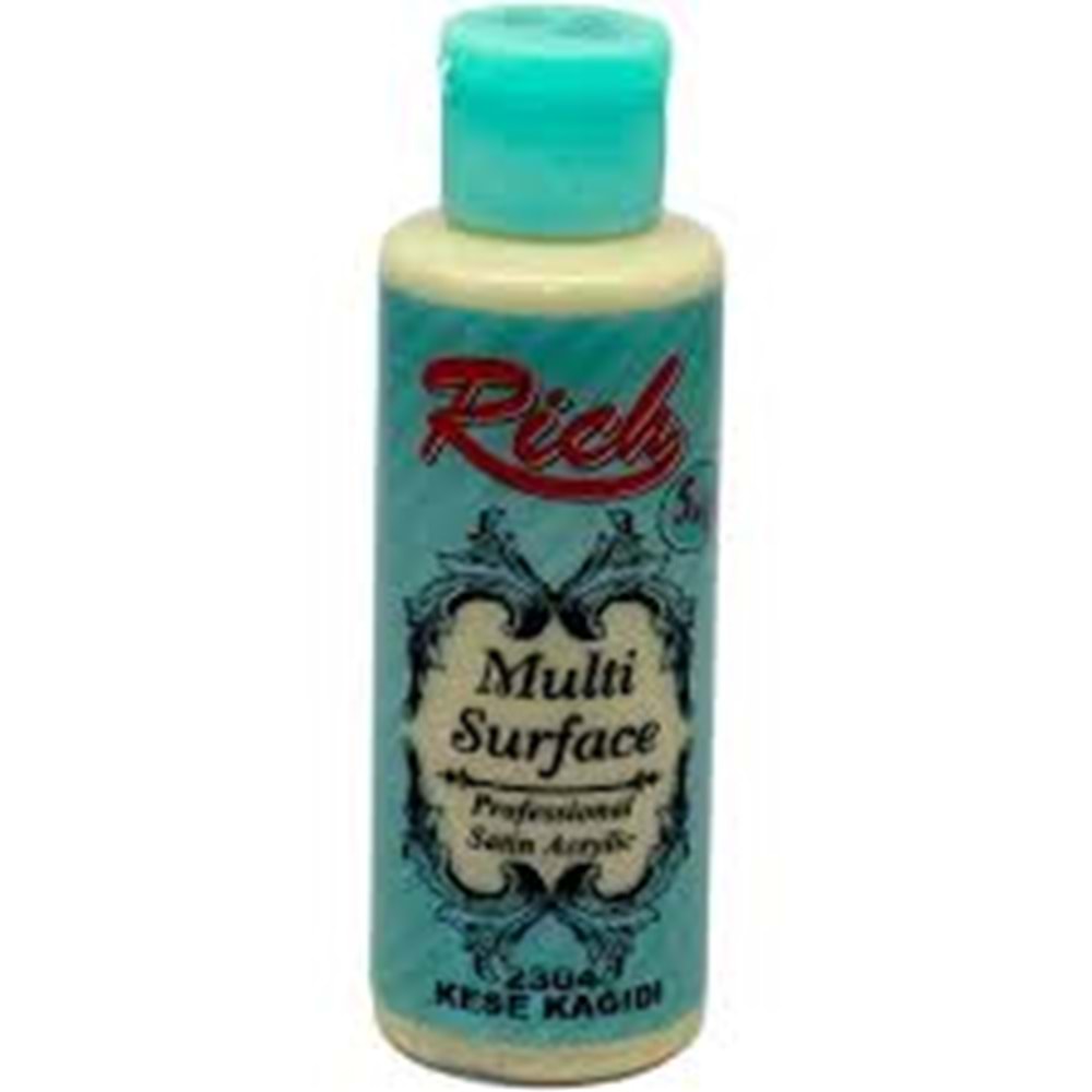 RİCH | MULTİSURFACE AKRİLİK BOYA 120 cc 2304 KESE KAĞIDI
