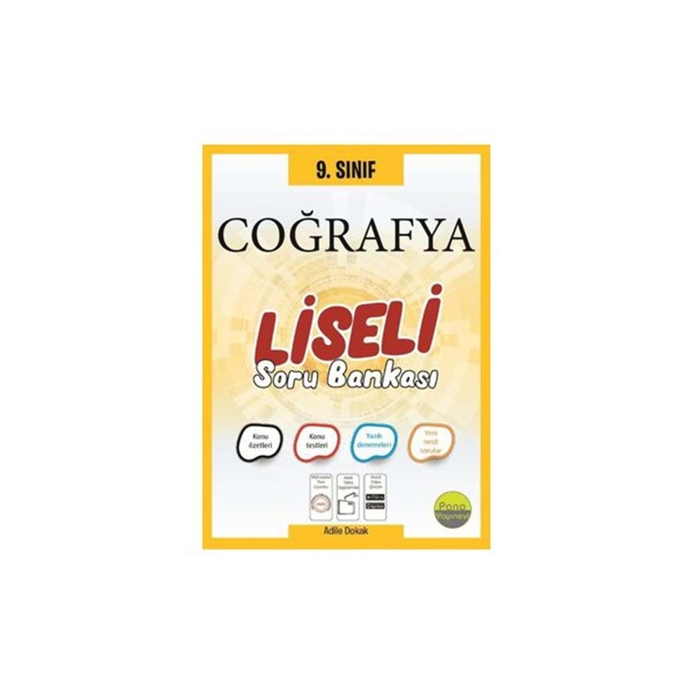 DELTA | 9. SINIF COĞRAFYA SORU BANKASI (LISELI) - 2024