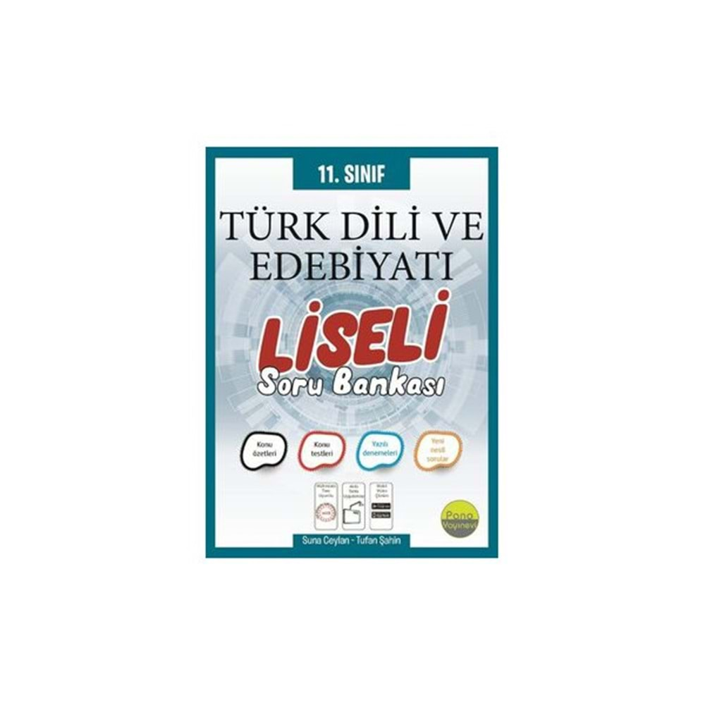 DELTA | 11. SINIF TÜRK DILI VE EDEBIYATI SORU BANKASI (LISELI) - 2024