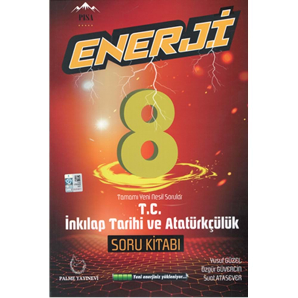 PALME | 8.SINIF ENERJİ İNKİLAP TARİHİ SORU KİTABI - 2022