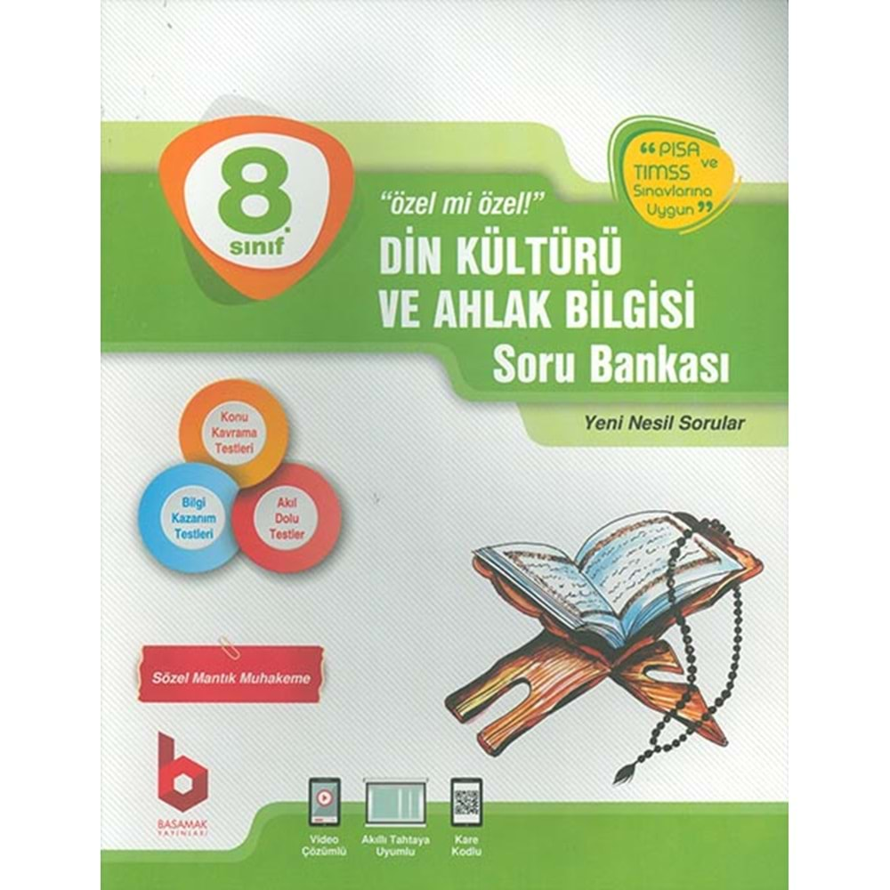 BASAMAK | 8. SINIF DİN KÜLTÜRÜ SORU BANKASI - 2021