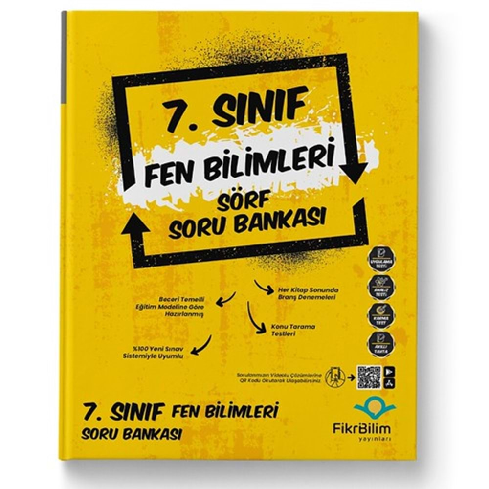 FİKRİBİLİM | 7.SINIF FEN BİLİMLERİ SORU BANKASI - 2022