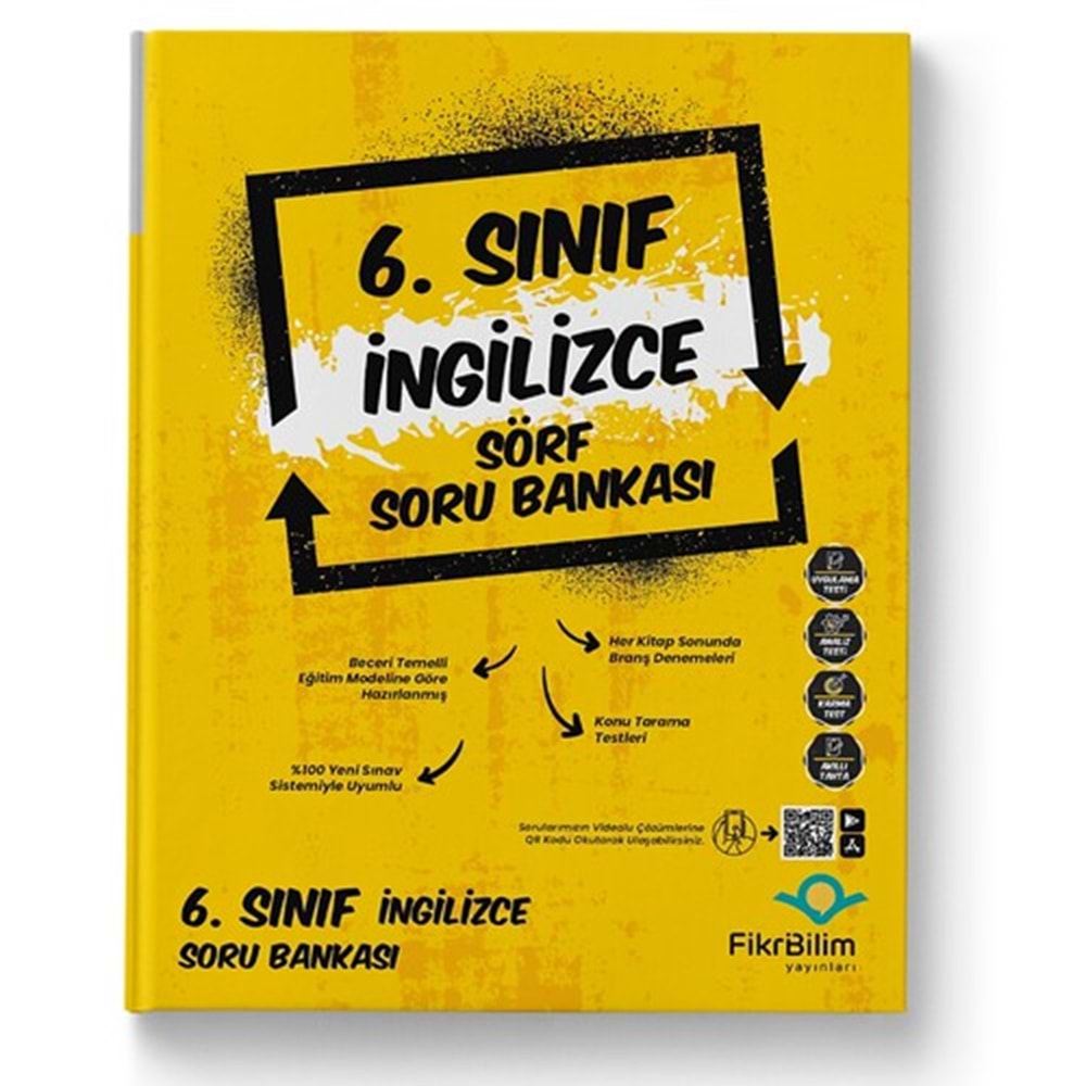 FİKRİBİLİM | 6.SINIF İNGİLİZCE SORU BANKASI - 2022