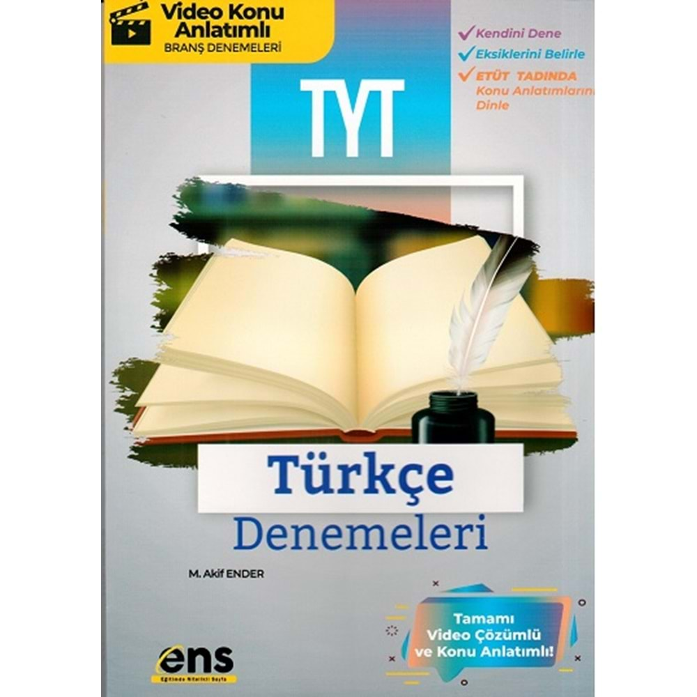 ENS | DESTEK TYT DENEME 12 Lİ TÜRKÇE - 2022