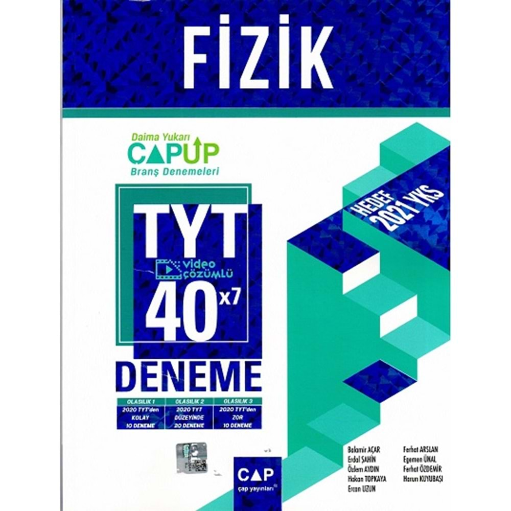 ÇAP | TYT UP DENEME FİZİK (40*7) - 2024