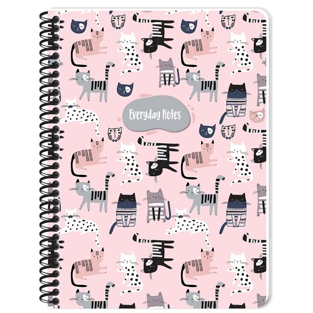 KESKİNCOLOR | ANİMALS FRİENDS DEFTER 16x22,5 80 YP. SPR KARTON KAPAK KAR.