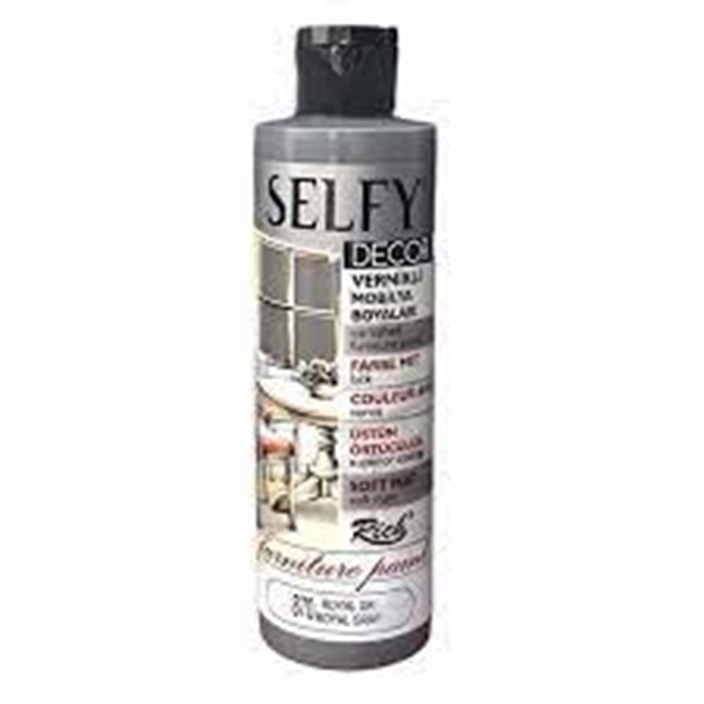 RİCH | SELFY DECOR 240 CC ROYAL GRİ - 870