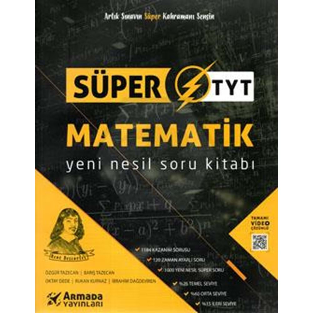 ARMADA | YKS TYT MATEMATİK SÜPER SORU KİTABI YENİ NESİL - 2023