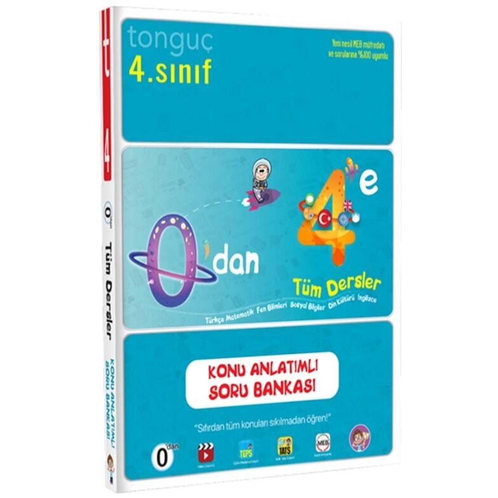 TONGUÇ | 0DAN 4E KONU ANLATIMLI SORU BANKASI - 2024