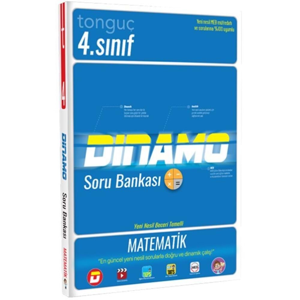 TONGUÇ | 4. SINIF MATEMATİK DİNAMO SORU BANKASI - 2024