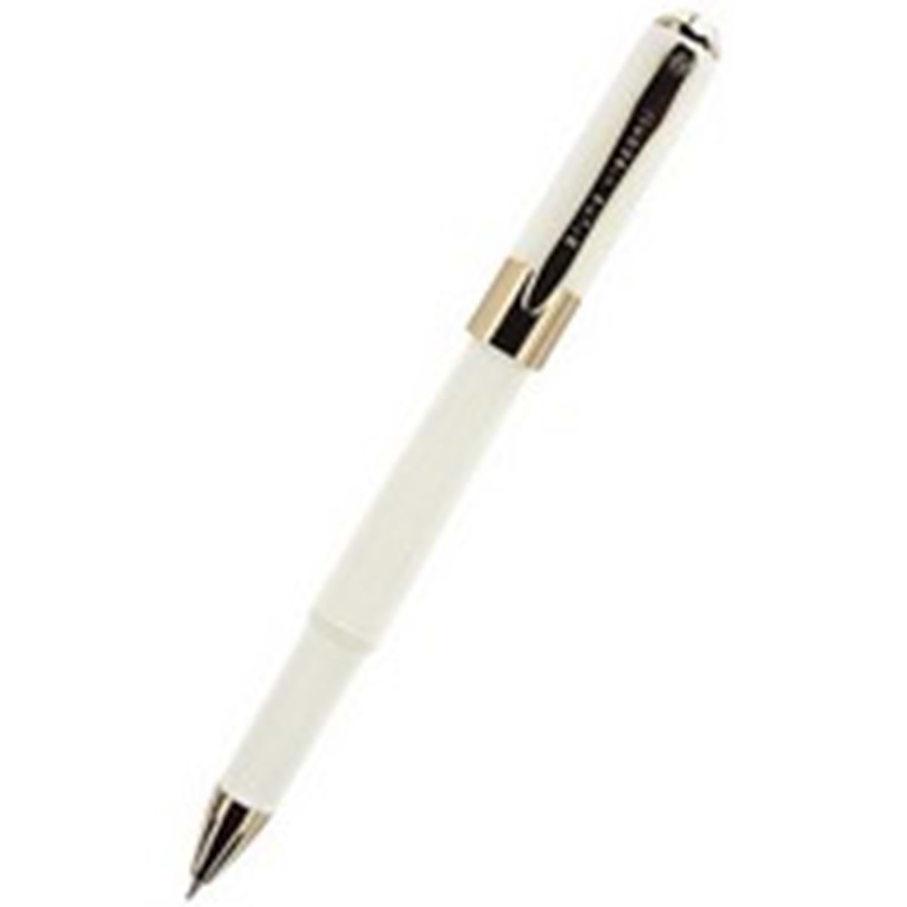 BRUNOVİSCONTİ | MONACO VİSCONTİ 0,5MM TÜKENMEZ KALEM BEYAZ ÖZEL KUTULU + YEDEK HEDİYELİ 20-125/02-01