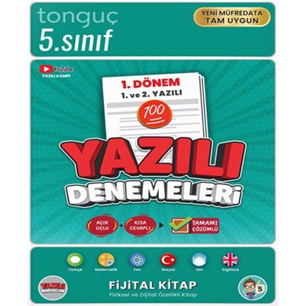 TONGUÇ | 5.SINIF YAZILI DENEMELERİ 1.DÖNEM 1.VE2. YAZILI-2025