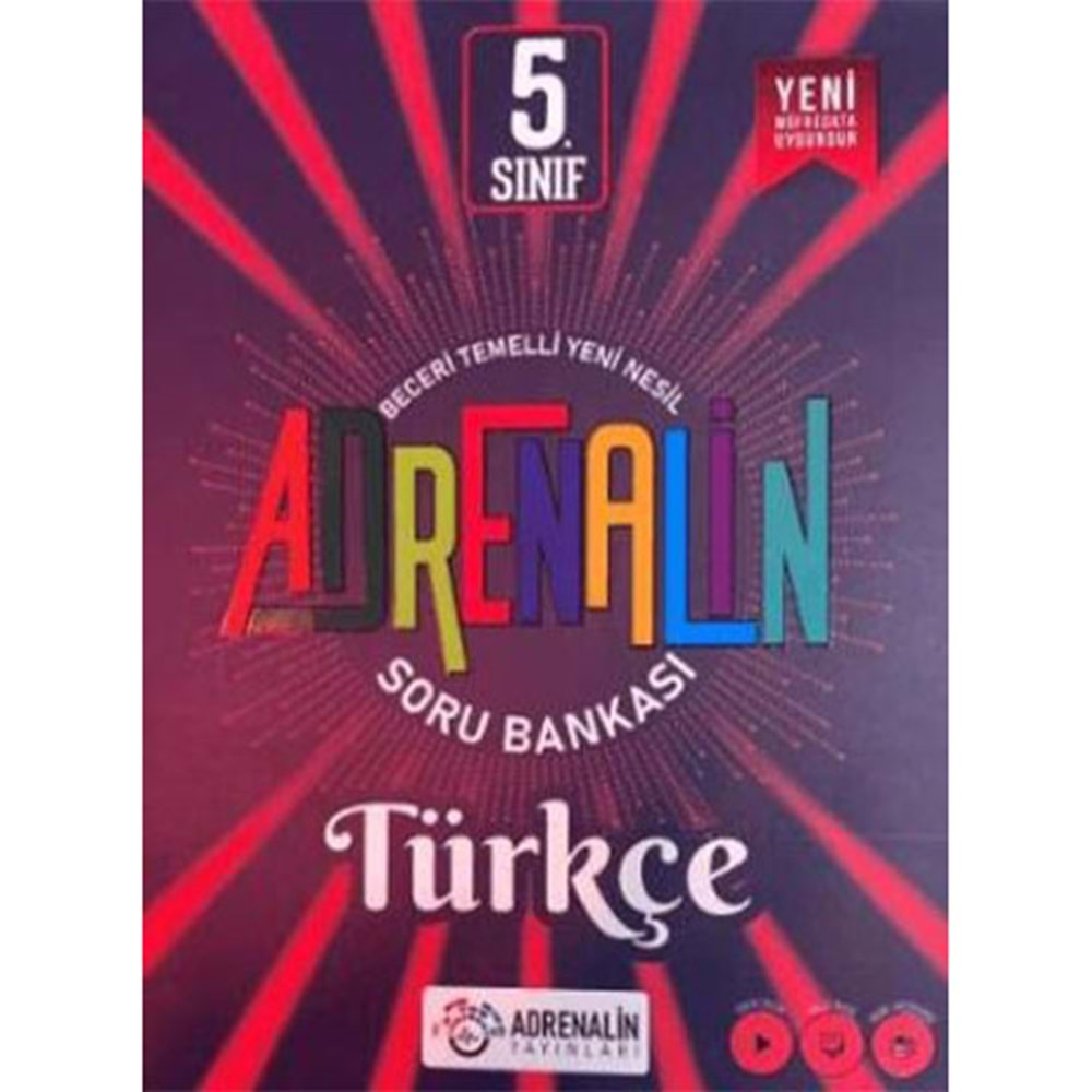 ADRENALİN | 5.SINIF TÜRKÇE SORU BANKASI - 2025