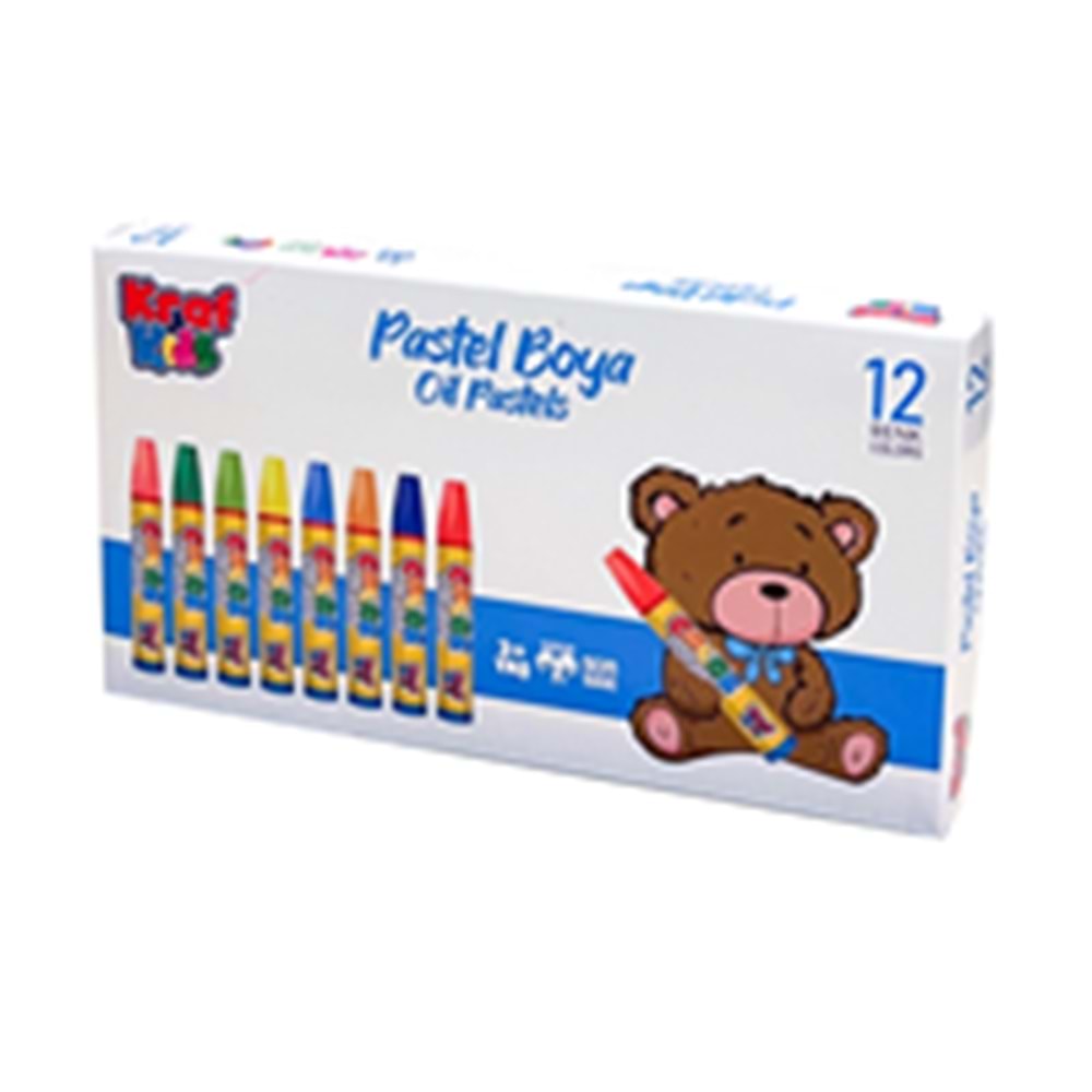 KRAF | KİDS 12Lİ PASTEL BOYA - KK515