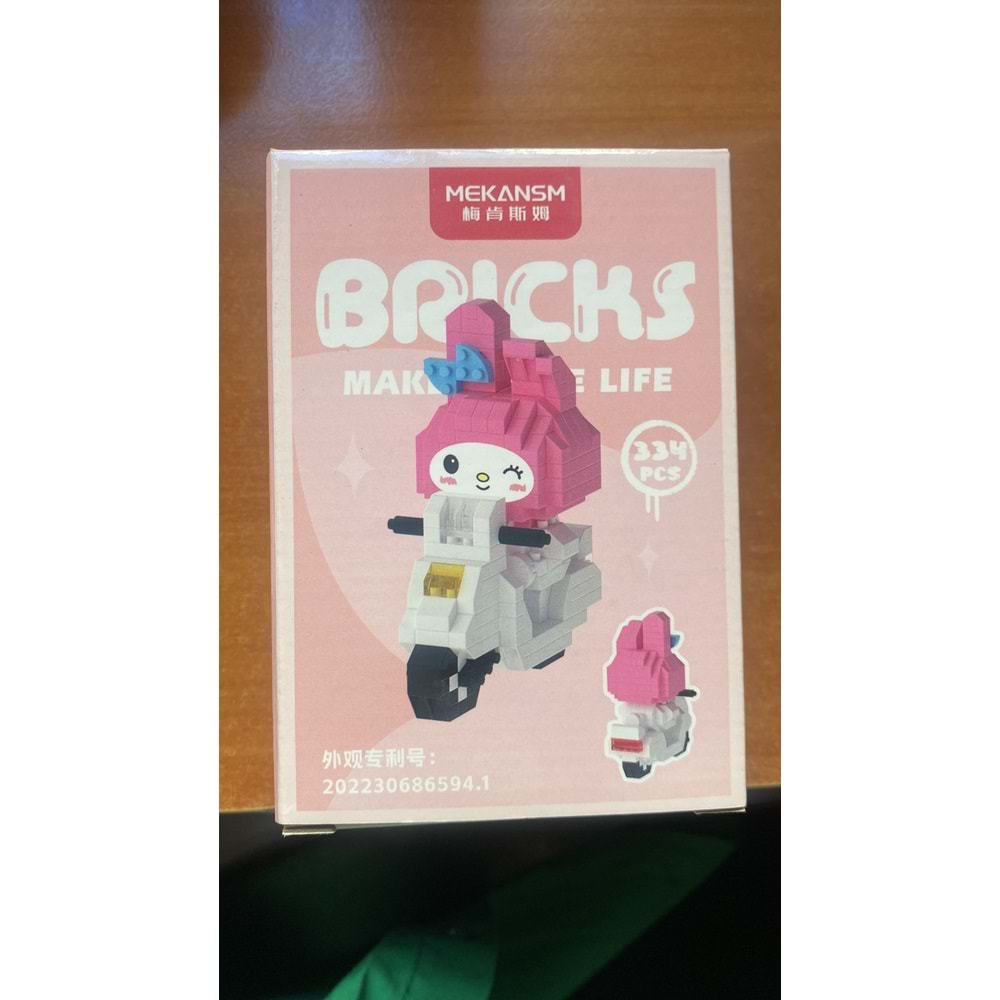 KİWİ | MEKANS MOTORLU TAVŞAN 334 PRÇ. LEGO